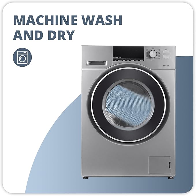 Toilet Rugs U Shaped Bathroom Rug, Machine Washable Non Slip Quick Dry Super - Image 5