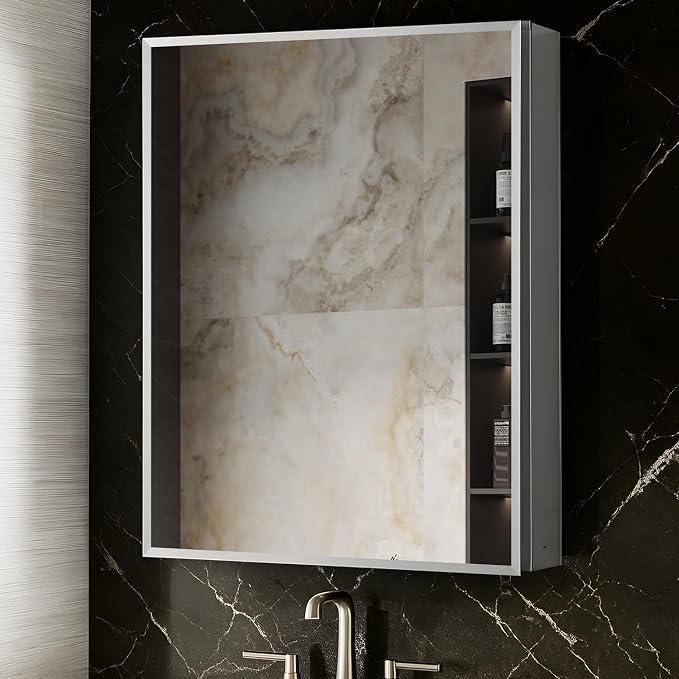 Blossom 16x20 Inch Aluminum Medicine Cabinet by BLOSSOMKitchenBath