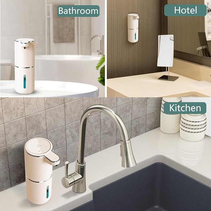 Automatic Liquid Soap Dispenser, Touchless Hand Soap Dispenser USB - Image 6