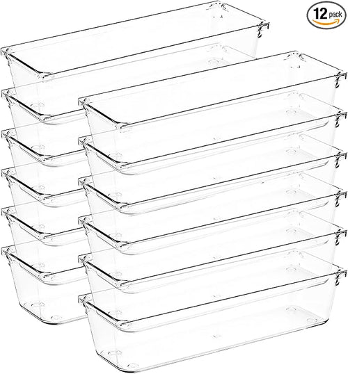 12 Pack Drawer Organizer by Ravinte+Decor