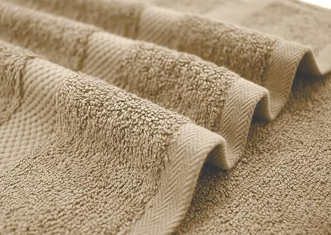 DAN RIVER Bath Towels Set of 4, 27 x 54 Inches, 100% Cotton, Larger & Lighter - Image 7