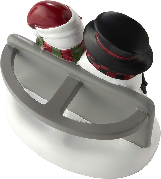 SKL Home Christmas Woodland Winter Snowman Toothbrush Holder - Image 9