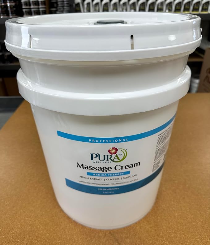 Wellness Professional Arnica Therapy 5 Gallon Massage Cream, Arnica Cream - Image 2