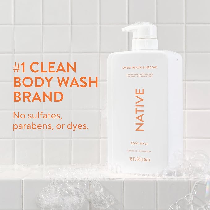 Native Sulfate Free Body Wash Contains Naturally Derived Ingredients | - Image 2