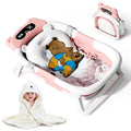Collapsible Baby Bathtub for Newborn to Toddler by kerbwry