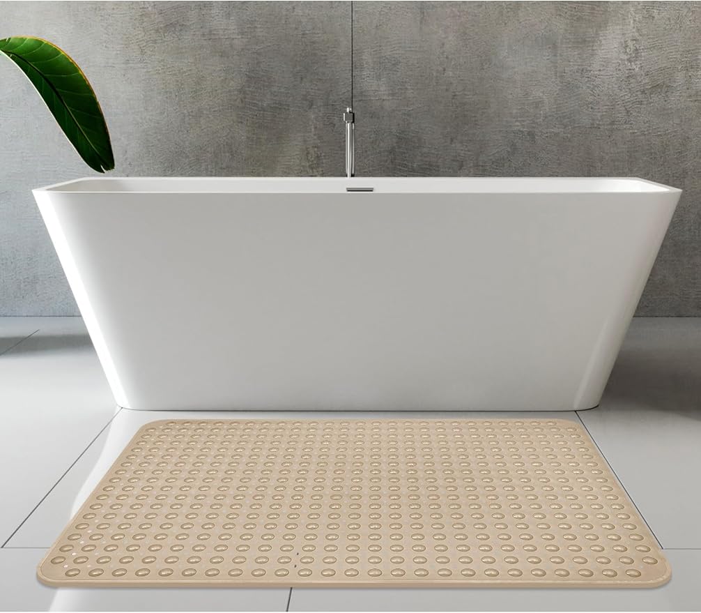 Extra Large Shower Mat, Yonala 47.2 x 31.5 Inch Non Slip Shower Mats - Image 7