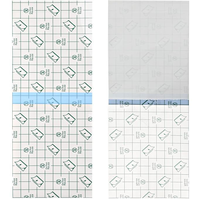 50 Pcs Waterproof Shower Protector | 4x10 Inch Knee Replacement Surgery Bandage by Unknown