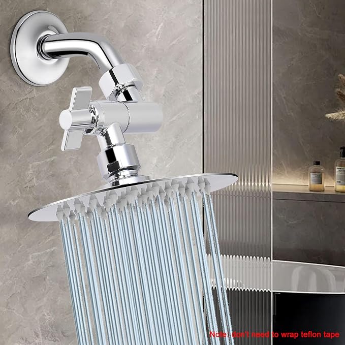 NearMoon Adjustable Shower Head Extension Adapter, SUS304 Stainless Steel - Image 9