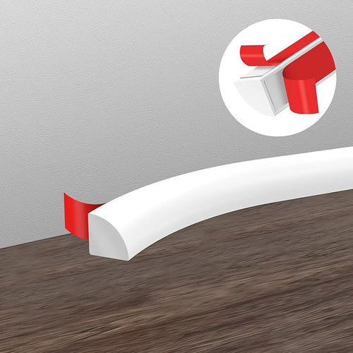 120Inch Flexible Quarter Round Molding Trim, Countertop by AxPower