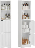 67" Tall Bathroom Organizer and Storage, Narrow Storage Cabinet by Unknown