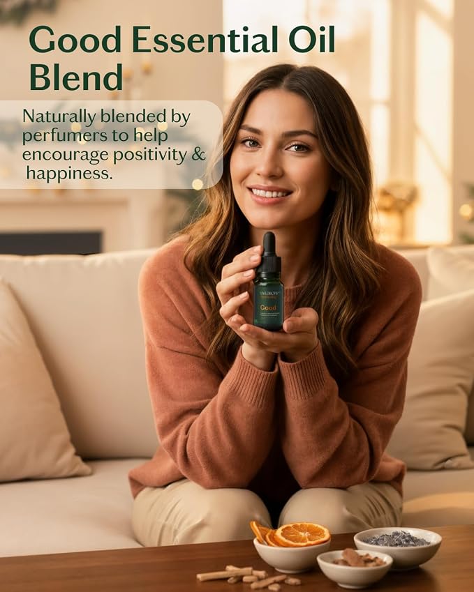 LIVEDROPS 24/7 Good Essential Oil Blend Bergamot Palmarosa Sandalwood | Daytime - Image 2