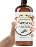 Rosemary Essential Oil 16 oz Large Bottle by HeavenlyPure