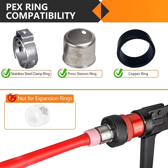 10-Pack HeSun PEX Fittings, 3/4" PEX x 1/2" Male NPT, Brass Crimp Male Adapter - Image 6