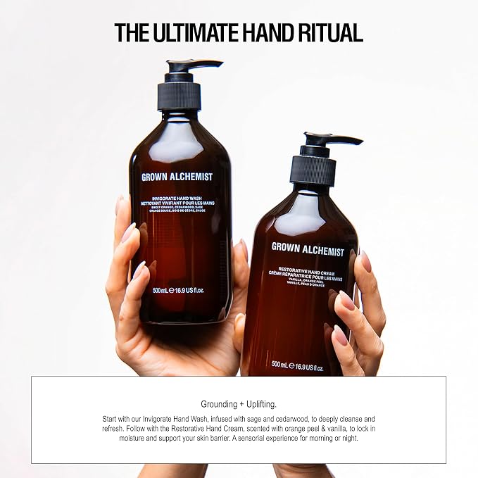 Grown Alchemist Invigorate Hand Wash – Liquid Hand Soap - Image 6
