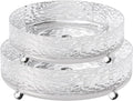 2 Pcs Lazy Susan Organizer, 9in &11in Elegant Lazy Susan Turntable Organizer by SlowSLog