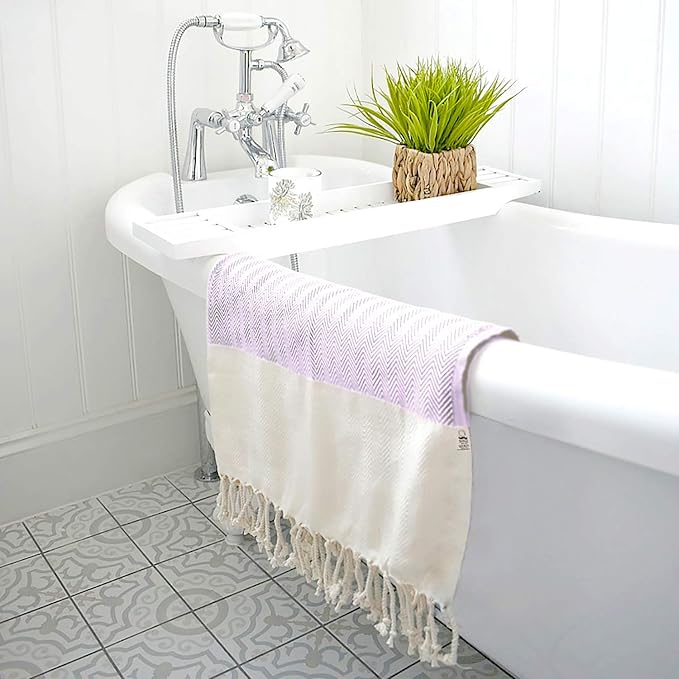 Bazaar Anatolia Turkish Beach Towel 100% Cotton Bath Towels 71x39 Quick Dry - Image 7