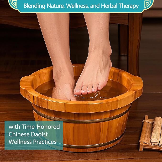 Foot Soaking Salts with Herbs, Epsom Salt, and Mugwort, Foot Bath Spa - Image 7