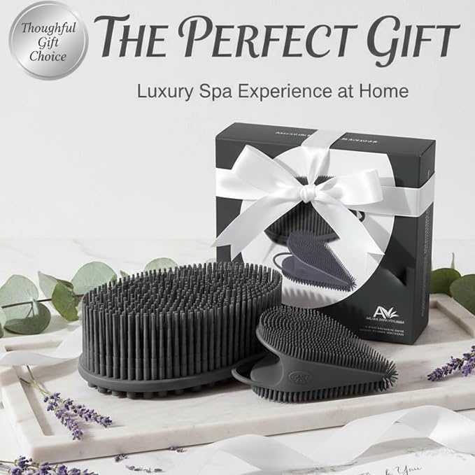 Silver Infused Body Face Scrubber Set - Image 6