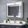 GroGro LED Lighted Bathroom Medicine Cabinet by GroGro