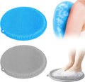 2 Pack Shower Foot Scrubber & Shower Back Scrubber Wall Mounted by Unknown