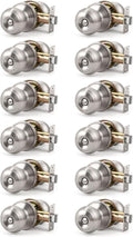 KNOBWELL Brushed Nickel Door Knobs by KNOBWELL