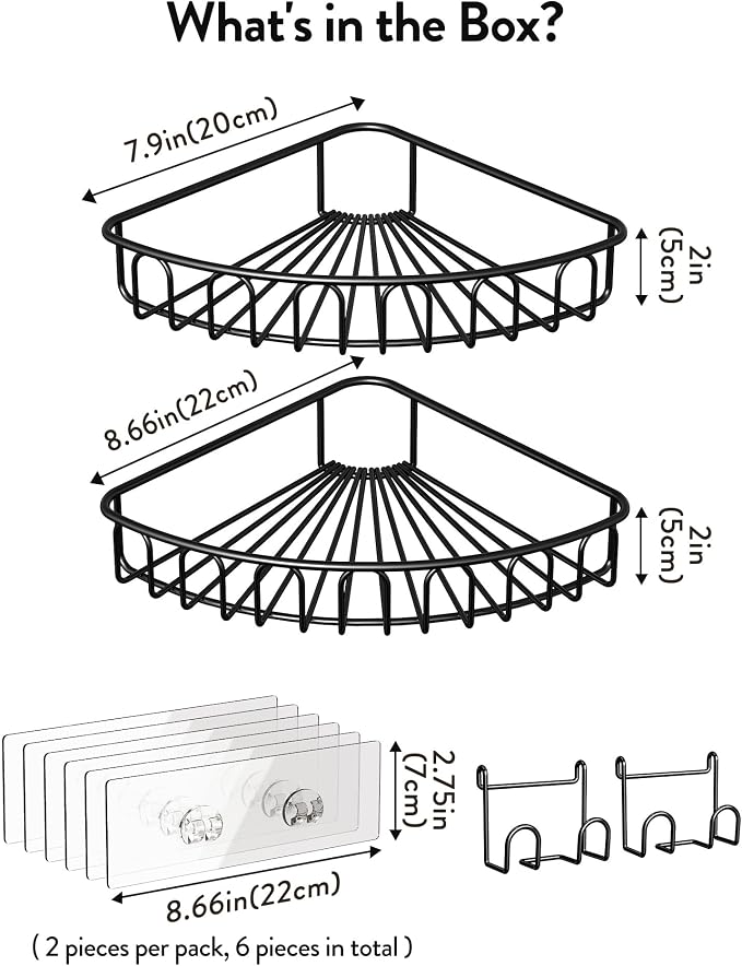 Orimade Corner Shower Caddy - Image 8