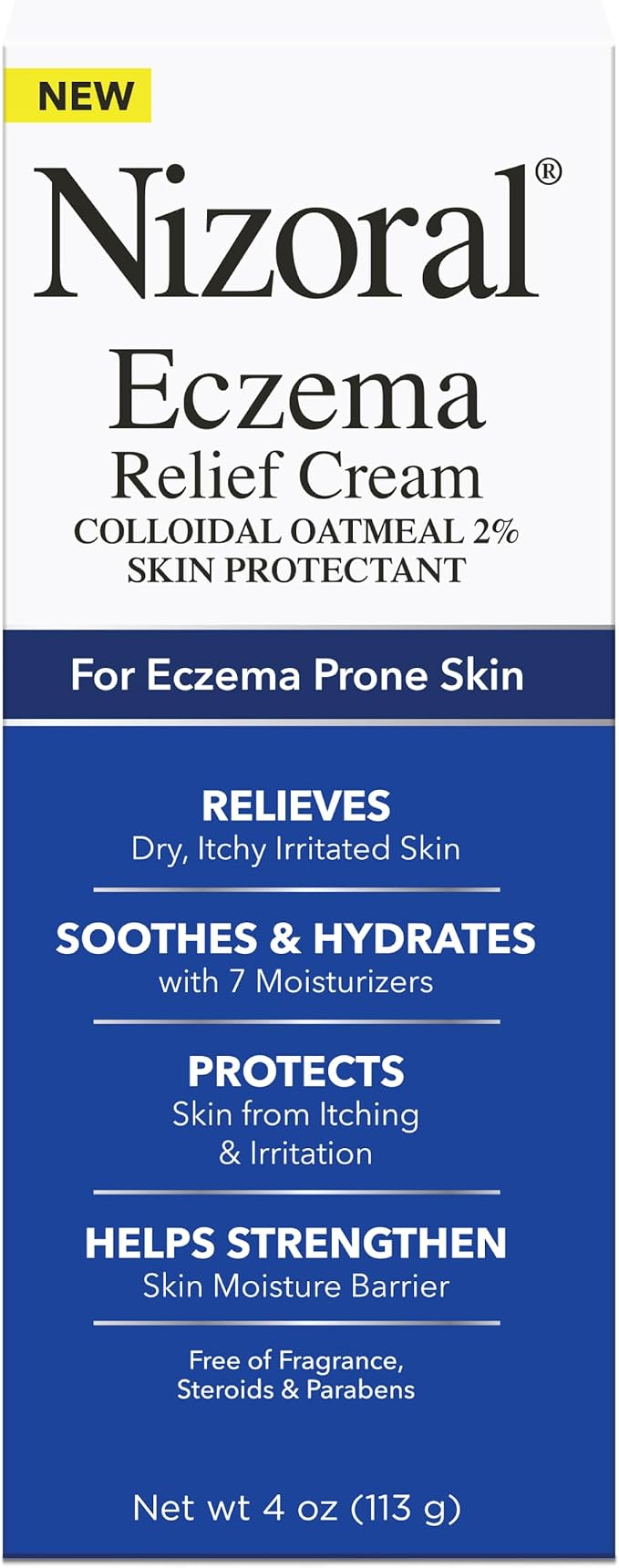 Nizoral Eczema Relief Cream- Relieves Dry, Irritated Skin, Soothes and Hydrates by Nizoral