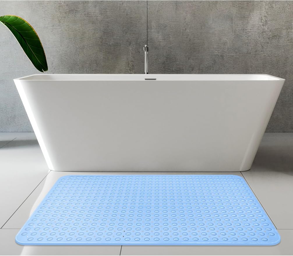 Extra Large Shower Mat, Yonala 47.2 x 31.5 Inch Non Slip Shower Mats - Image 7