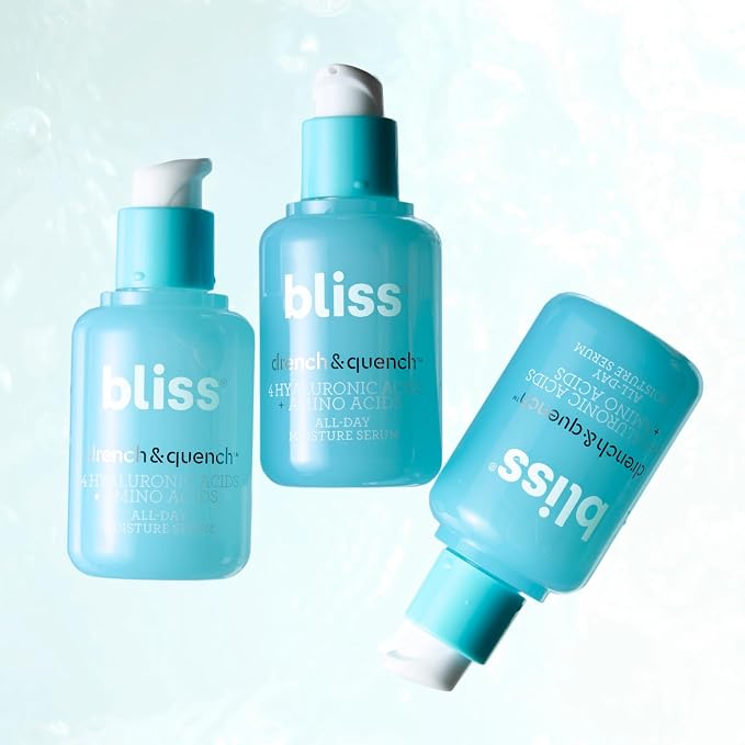 Bliss Hyaluronic Acid Drench & Quench Facial Serum – Hydrating Serum - Image 9