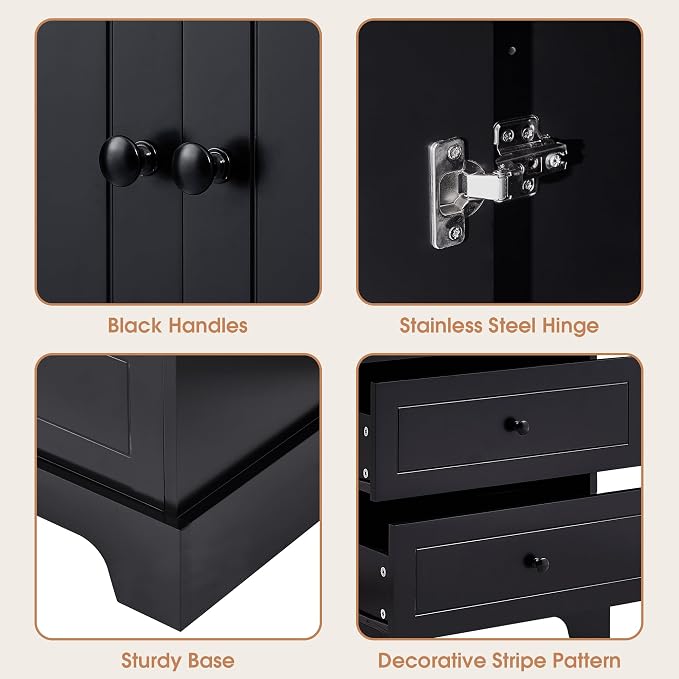 Tall Narrow Storage Cabinet - Image 5