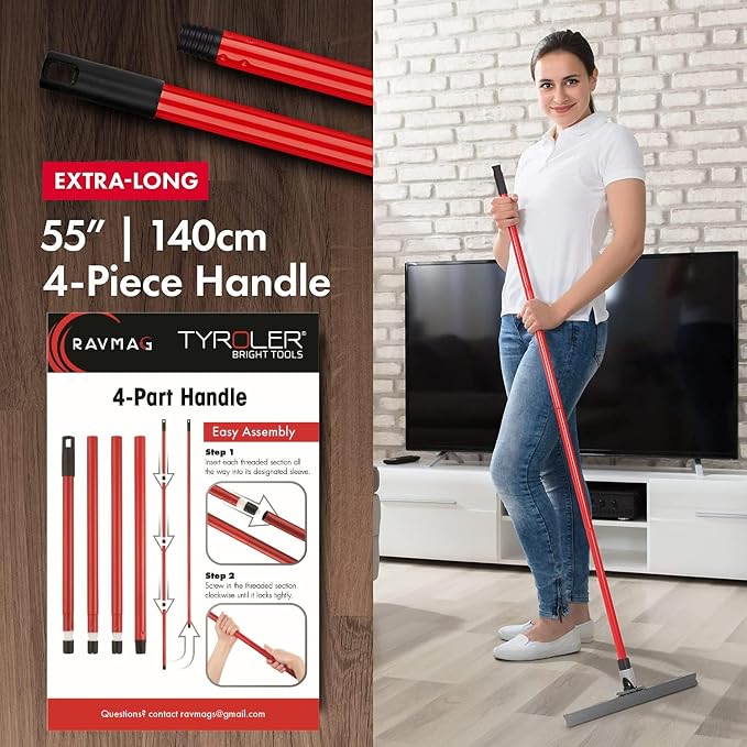 Heavy Duty Floor Squeegee for Concrete and Tile Floor - Image 6