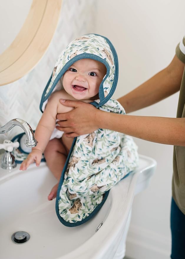 Copper Pearl Hooded Bath Towels Premium Knit/Terry Cloth Baby Towels - Image 4