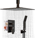 SR SUN RISE 12 Inch Oil Rubbed Bronze Shower System Brass Bathroom Luxury Rain by SRSUNRISE