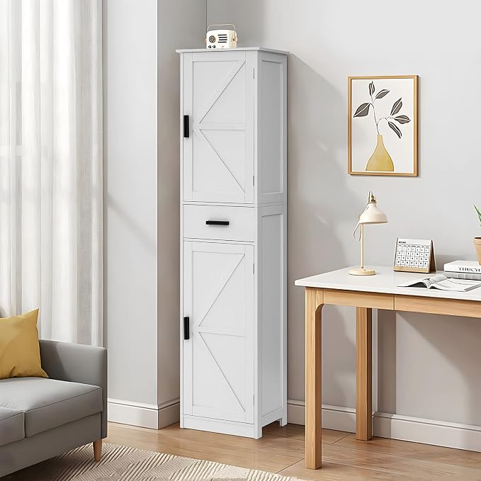 WEENFON Tall Bathroom Cabinet, Storage Cabinet - Image 7