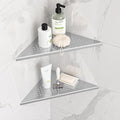 Neodrain 10 Inch Brushed Shower Shelves Corner Shelf by Neodrain