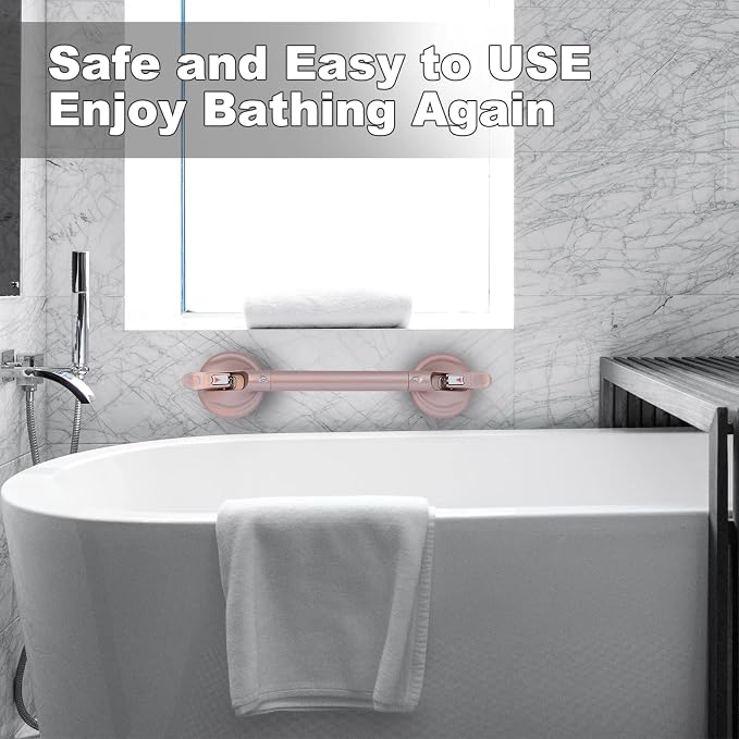 Heavy Duty Suction Shower Grab Bar - Image 4