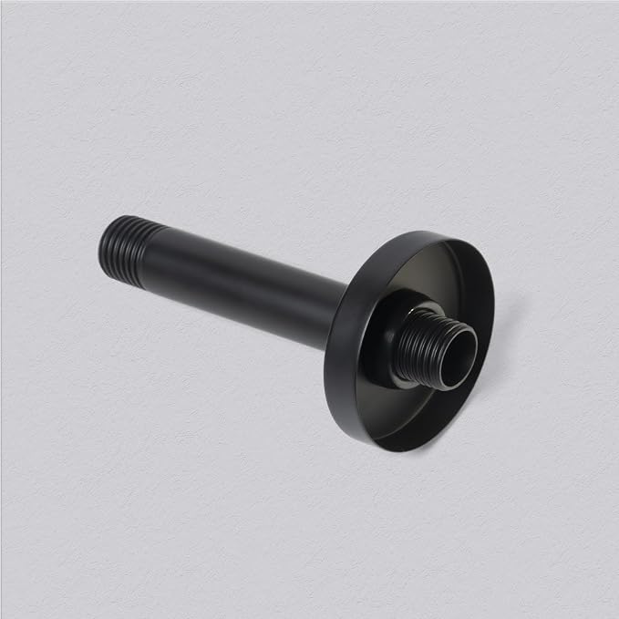 4 Inch Shower Arm with Flange, Ceiling Mounted Shower Head Extension Arm - Image 3