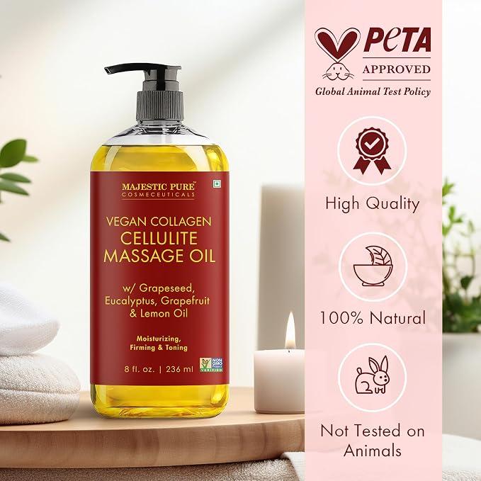 Majestic Pure Firming Body Massage Oil - Image 4