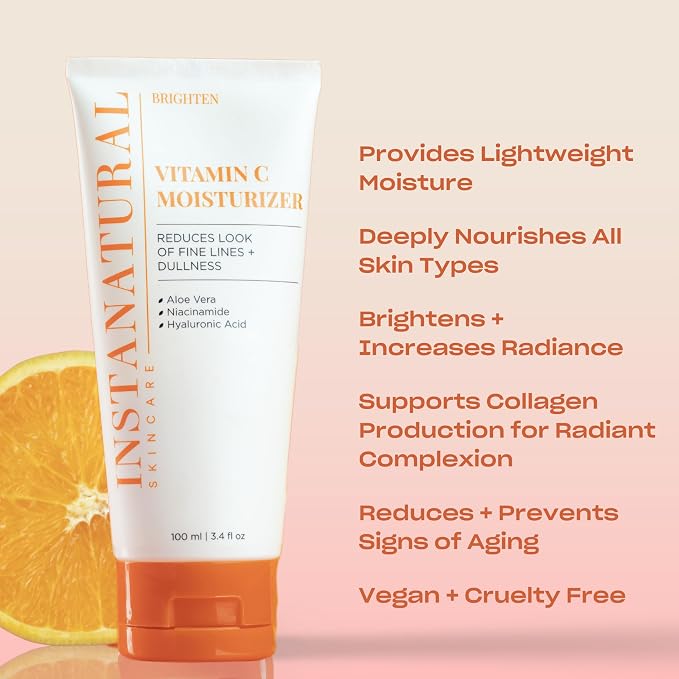 InstaNatural Vitamin C Moisturizer Face Cream, Brightens and Reduces the Look - Image 3