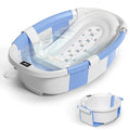 Collapsible Baby Bathtub for Newborn to Toddler 0-36 Months, Spacious Foldable by Himold