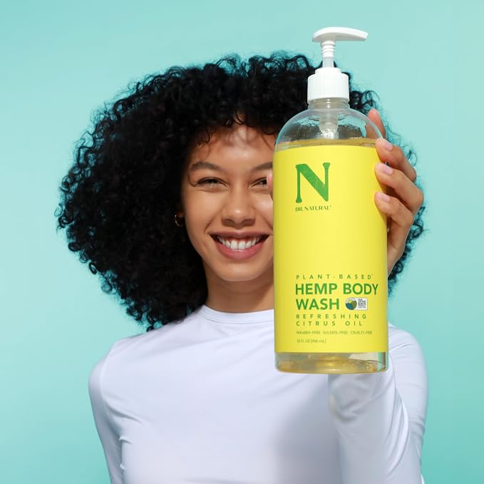 Dr. Natural Hemp Body Wash, 32 oz - Image 5