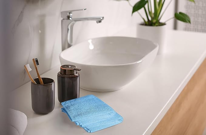 Softolle 100% Cotton Washcloths Soft, Highly Absorbent Washcloth, Face Towels - Image 4