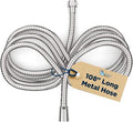 HammerHead Showers® Solid Metal 9 ft Shower Hose by HammerHeadShowers