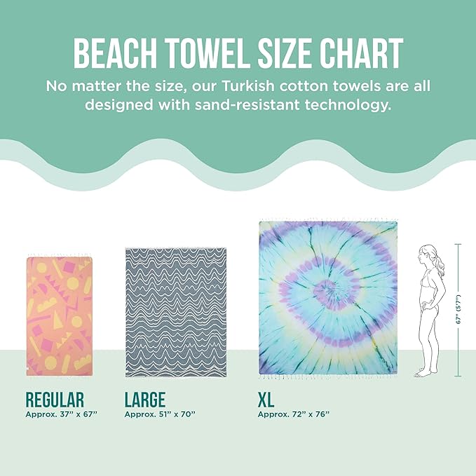 Sand Cloud Turkish Beach Towel - Image 5