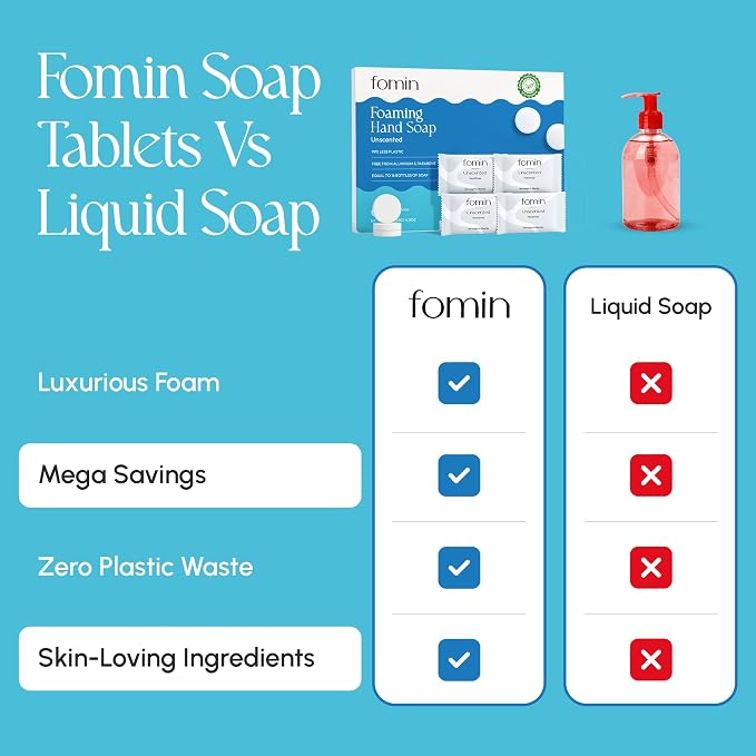 FOMIN Foaming Hand Soap Tablet Refills - Image 2