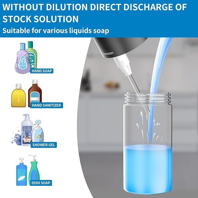 Automatic Soap Dispenser Touchless, Simple Physical Adjustment, Low Battery - Image 3
