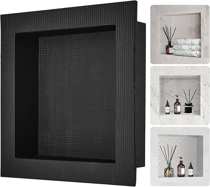 VEVOR Shower Niche, 16-Inch Width x 16-Inch Height x 3.5-Inch Depth Single by VEVOR