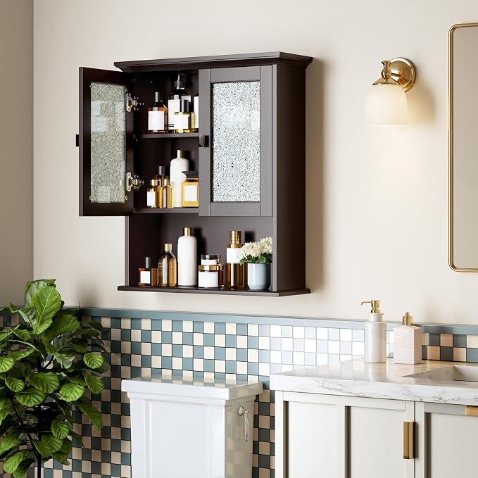 Bathroom Cabinet Wall Mount, Medicine Cabinet Over Toilet Storage Cabinet - Image 7