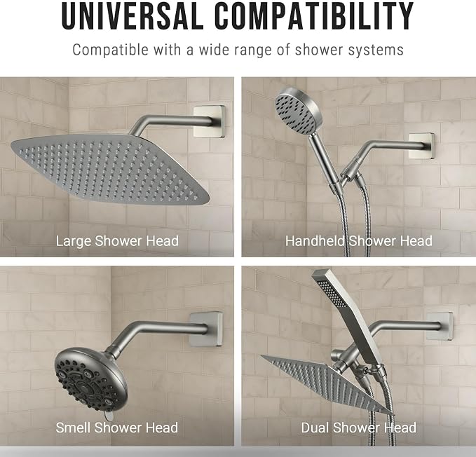 G-Promise All Metal 10-Inch Shower Arm - Image 2