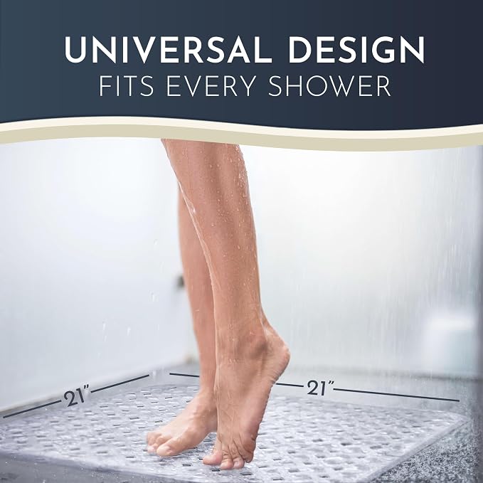 homerella® Shower Mat Non Slip Anti Mold, Non Slip Shower Mats - Image 2